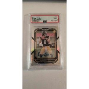 Kenny Pickett Panini Prizm AUTO 2022 #301 PSA 9 MINT ROOKIE